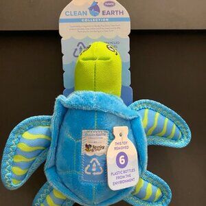 Spunky pup: Clean Earth: Dog Turtle Shaped Dog Toy
